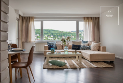 Panorámás két hálószobás prémium lakás II. kerület, Törökvész, Budapest