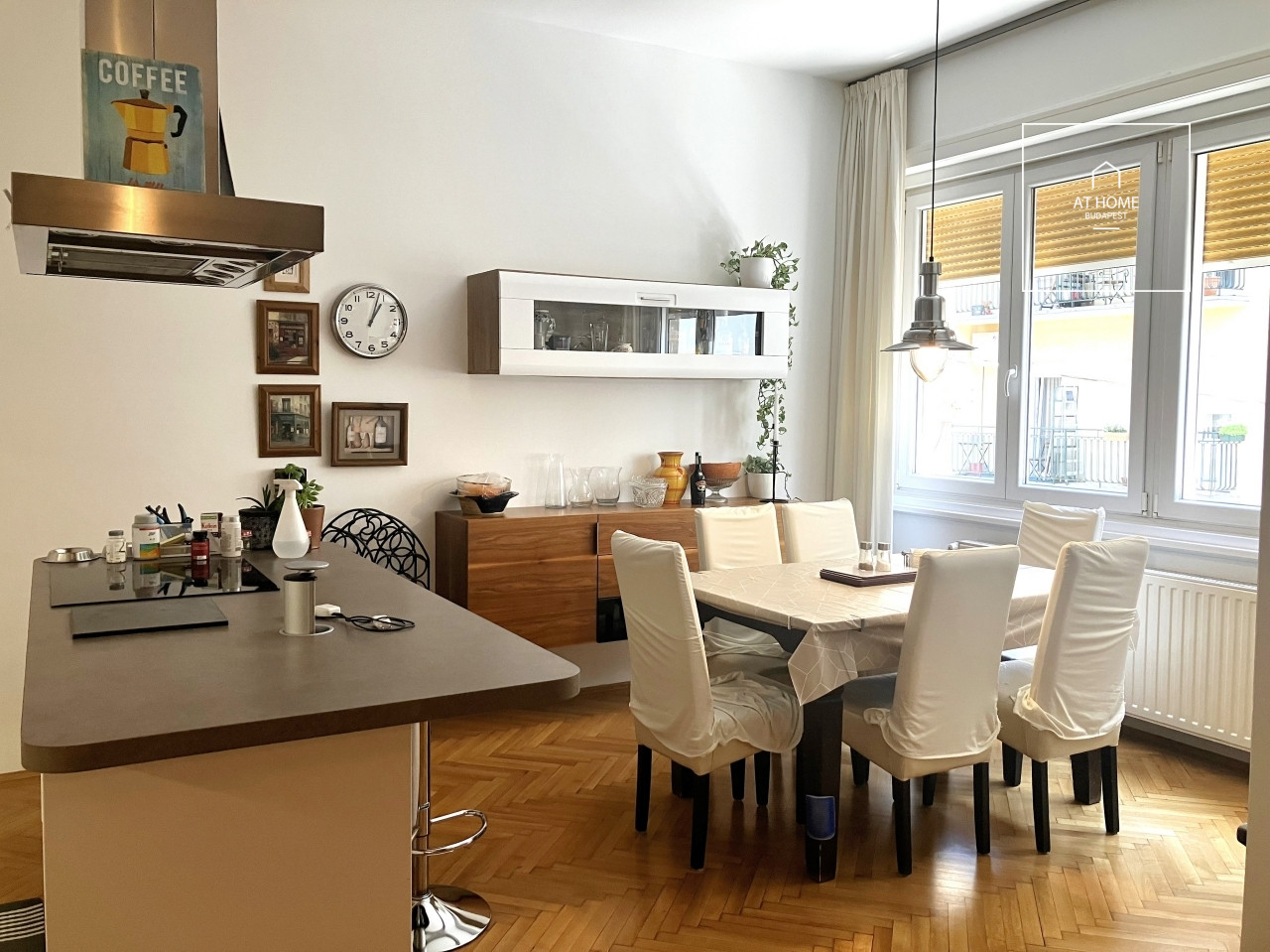 A wonderful apartment for rent in the stylish area of 13th district in Szent István Park, Budapest