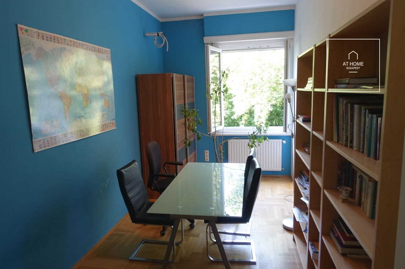 A wonderful apartment for rent in the stylish area of 13th district in Szent István Park, Budapest