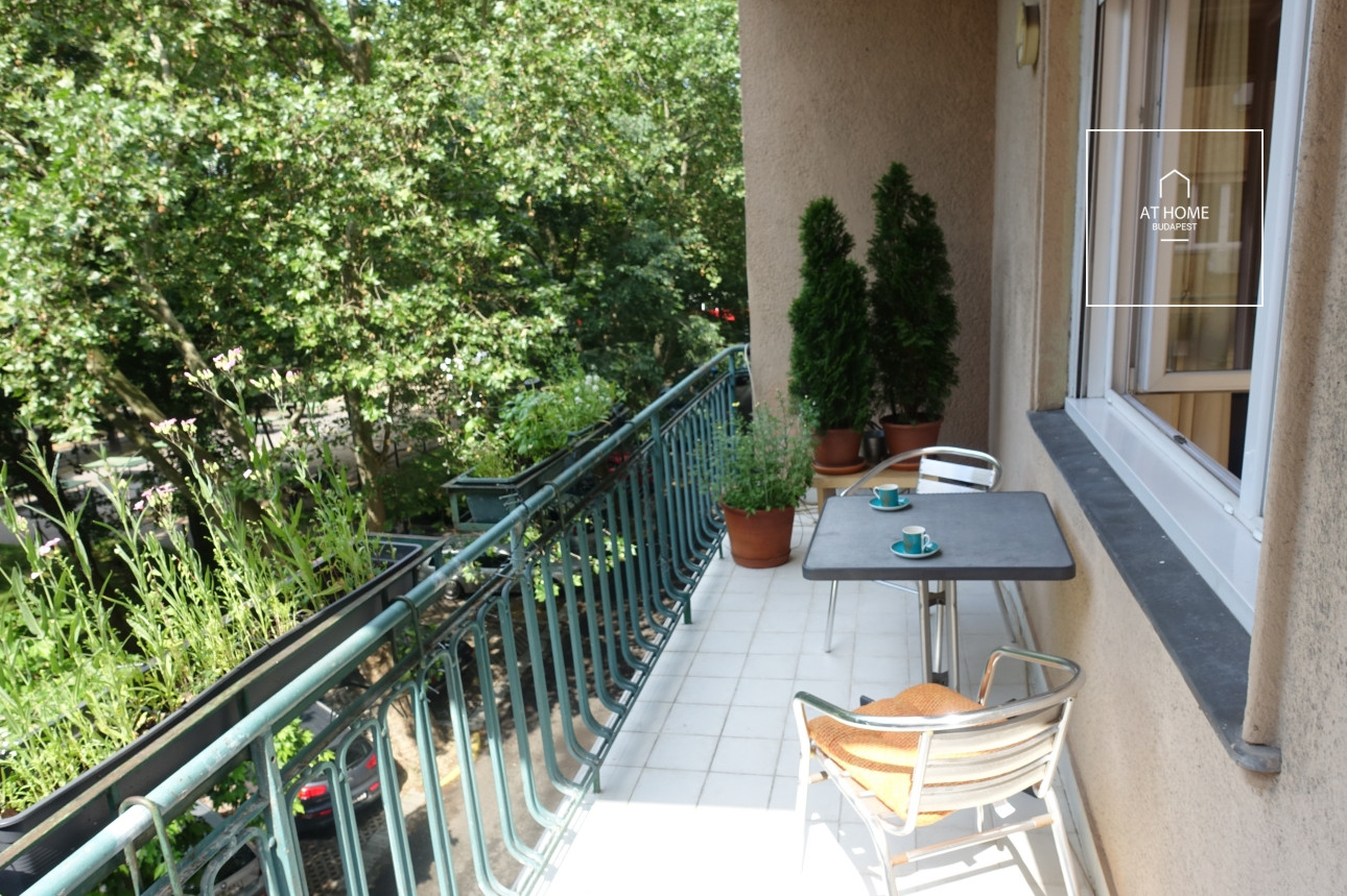 A wonderful apartment for rent in the stylish area of 13th district in Szent István Park, Budapest