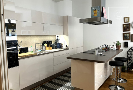 A wonderful apartment for rent in the stylish area of 13th district in Szent István Park, Budapest