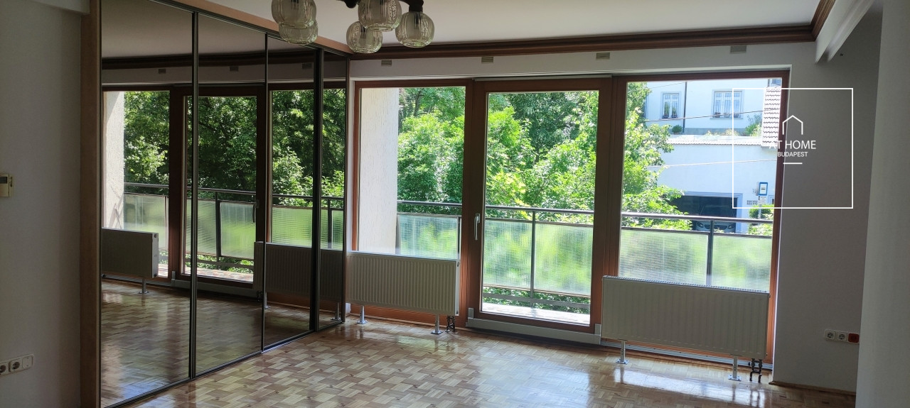 Apartment for rent in a green area of Budapest, 12th district, Kútvölgy.