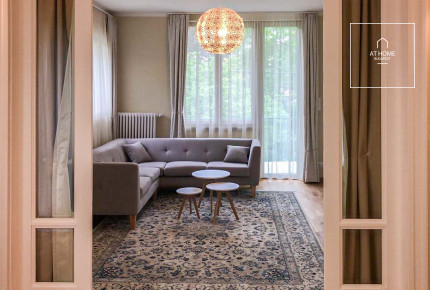 Refurbished beautiful 2-bedroom apartment for rent in Budapest II. district