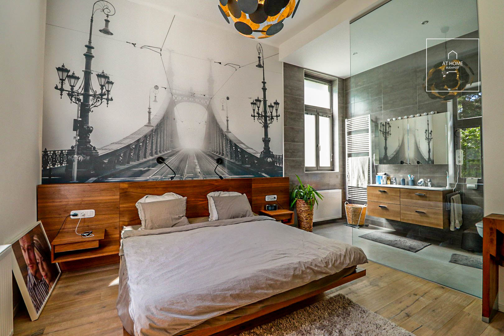 Refurbished luxury apartment for rent at the foot of the Gellért-hill, Budapest XI. district