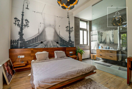 Refurbished luxury apartment for rent at the foot of the Gellért-hill, Budapest XI. district