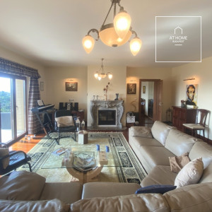 350 sqm family home with city panorama and a well-kept garden in District XII, Mártonhegy