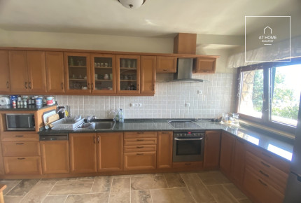 350 sqm family home with city panorama and a well-kept garden in District XII, Mártonhegy
