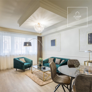 Renovated 53 sqm 2-Bedroom Apartment in District V, Lipótváros, Budapest
