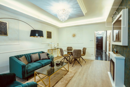 Renovated 53 sqm 2-Bedroom Apartment in District V, Lipótváros, Budapest