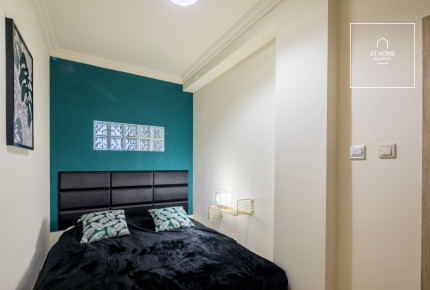 Renovated 53 sqm 2-Bedroom Apartment in District V, Lipótváros, Budapest