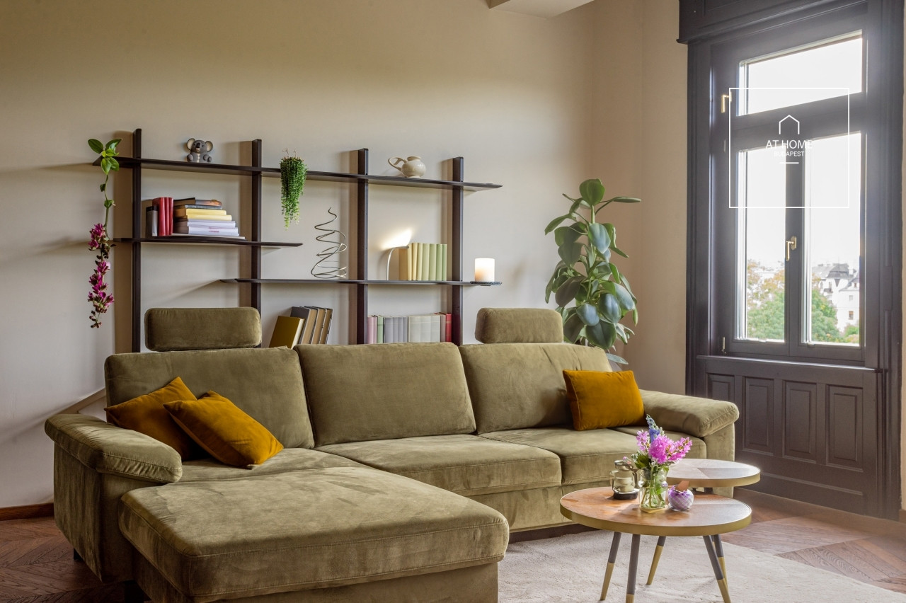 84 sqm 1-bedroom apartment with City Park view in District XIV, Istvánmező