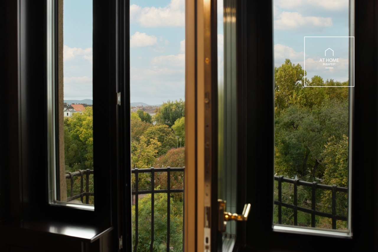 84 sqm 1-bedroom apartment with City Park view in District XIV, Istvánmező