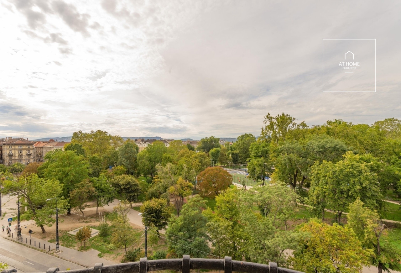 84nm-es 1 hálószobás lakás városligeti panorámával XIV. kerület, Istvánmező