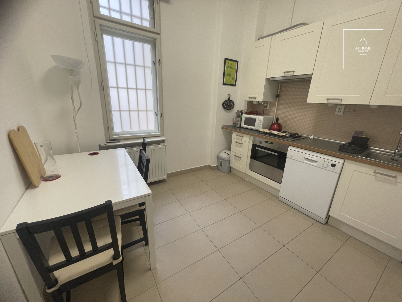 For sale: a renovated, elegant classic apartment in the heart of Budapest’s 5th district.