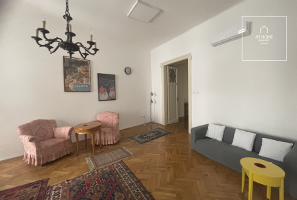 For sale: a renovated, elegant classic apartment in the heart of Budapest’s 5th district.
