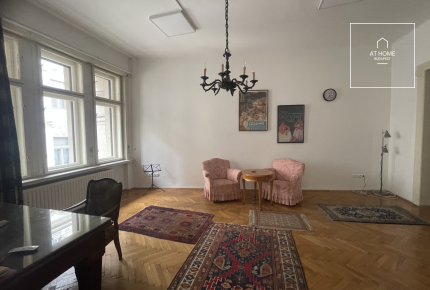 Two-bedroom elegant apartment available for rent in Budapest District V, Downtown