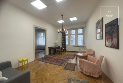 Two-bedroom elegant apartment available for rent in Budapest District V, Downtown