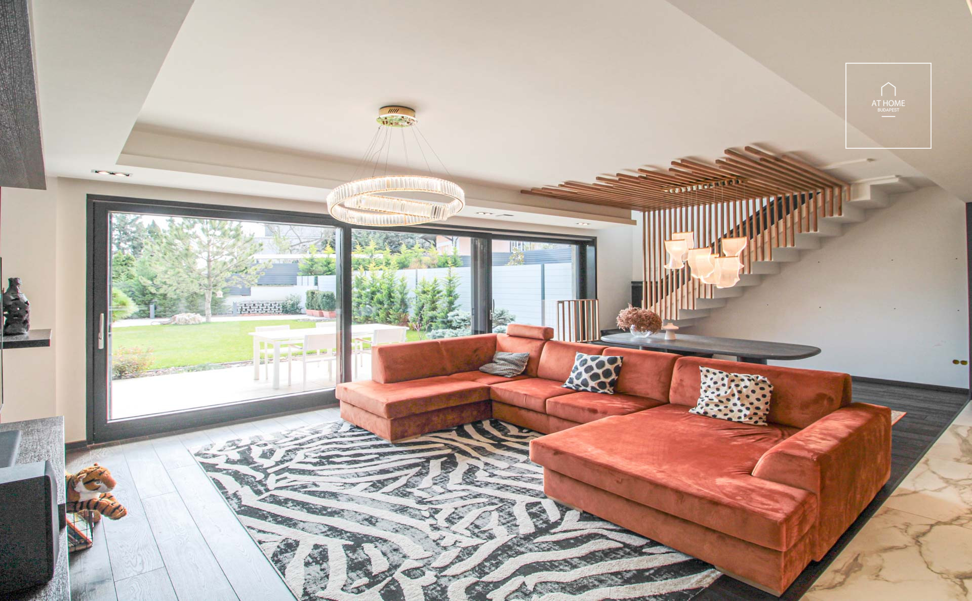 Newly built semi-detached house for rent Budapest XI. district, Sasad