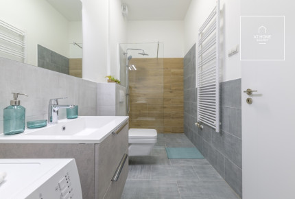 Newly built one-bedroom apartment with terrace for rent Budapest 6th district,  Diplomatic Quarter