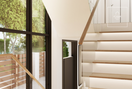 Newly built 141 sqm three-storey semi-detached house for sale in District II/A, Remetekertváros