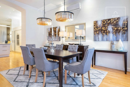 Renovated 115 sqm, 2-bedroom apartment for rent in District 5, Lipótváros