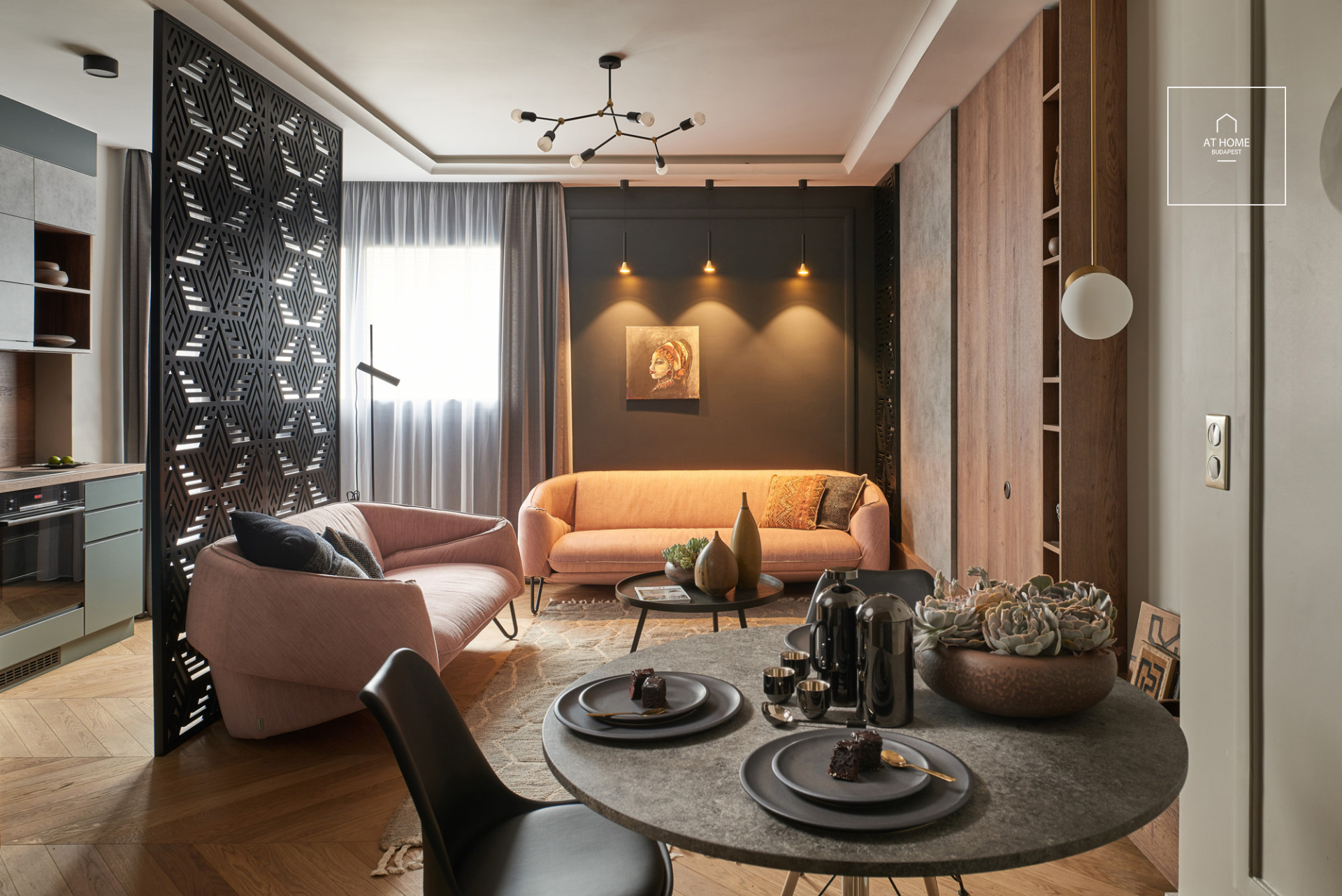 Two-bedroom apartment for rent Budapest VI. district, Terézváros