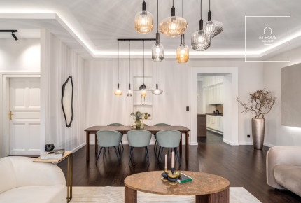 Renovated 120 sqm 2-Bedroom Apartment in District V, Lipótváros