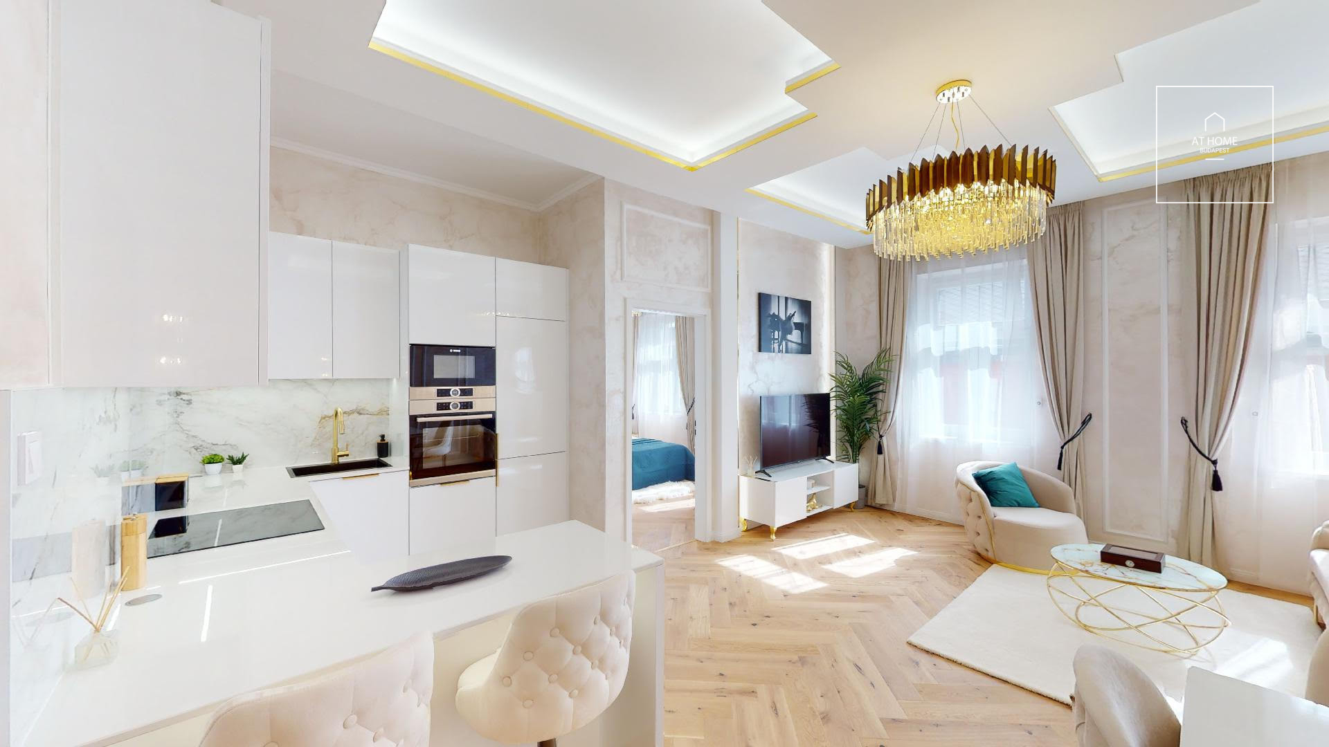 Impressive luxury apartment for rent Budapest District V, Lipótváros