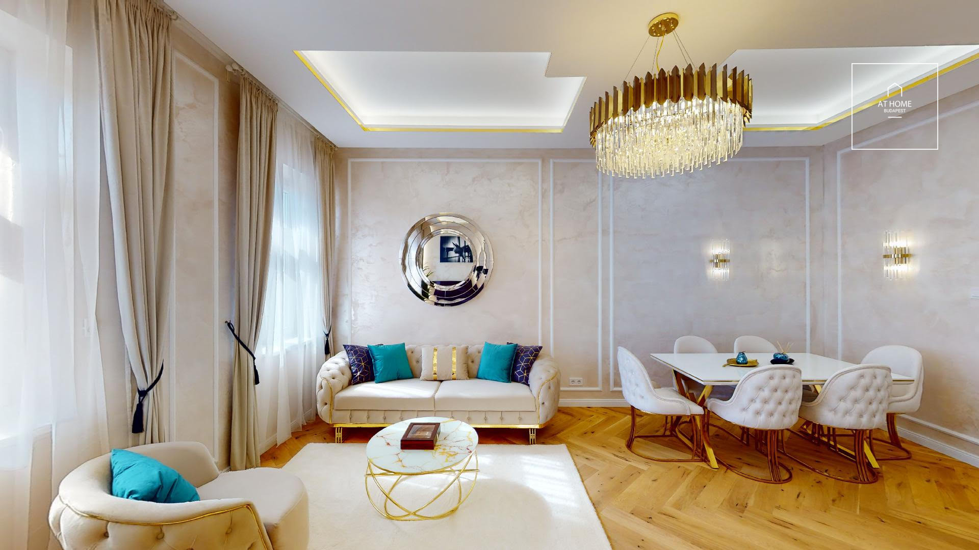 Impressive luxury apartment for rent Budapest District V, Lipótváros