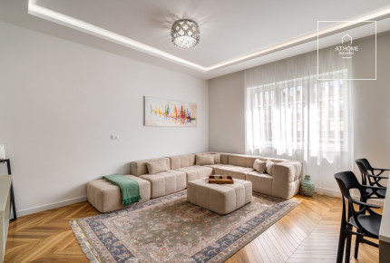 Renovated 101 sqm 2-bedroom apartment in District V, Lipótváros