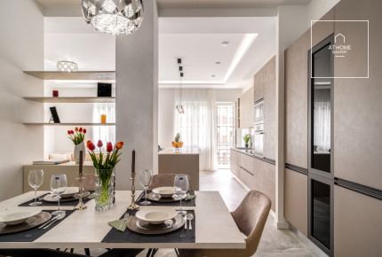 Renovated 101 sqm 2-bedroom apartment in District V, Lipótváros