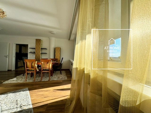 3-bedroom apartment with view of the Danube for rent in Budapest IX. district