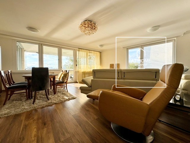 3-bedroom apartment with view of the Danube for rent in Budapest IX. district