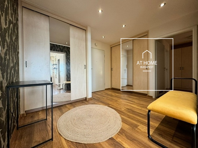 3-bedroom apartment with view of the Danube for rent in Budapest IX. district