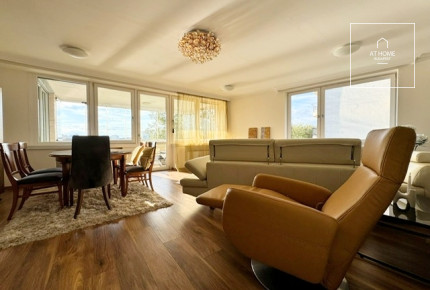 3-bedroom apartment with view of the Danube for rent in Budapest IX. district