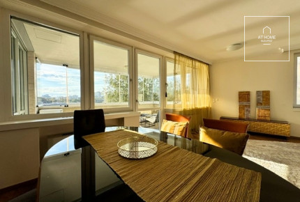 3-bedroom apartment with view of the Danube for rent in Budapest IX. district