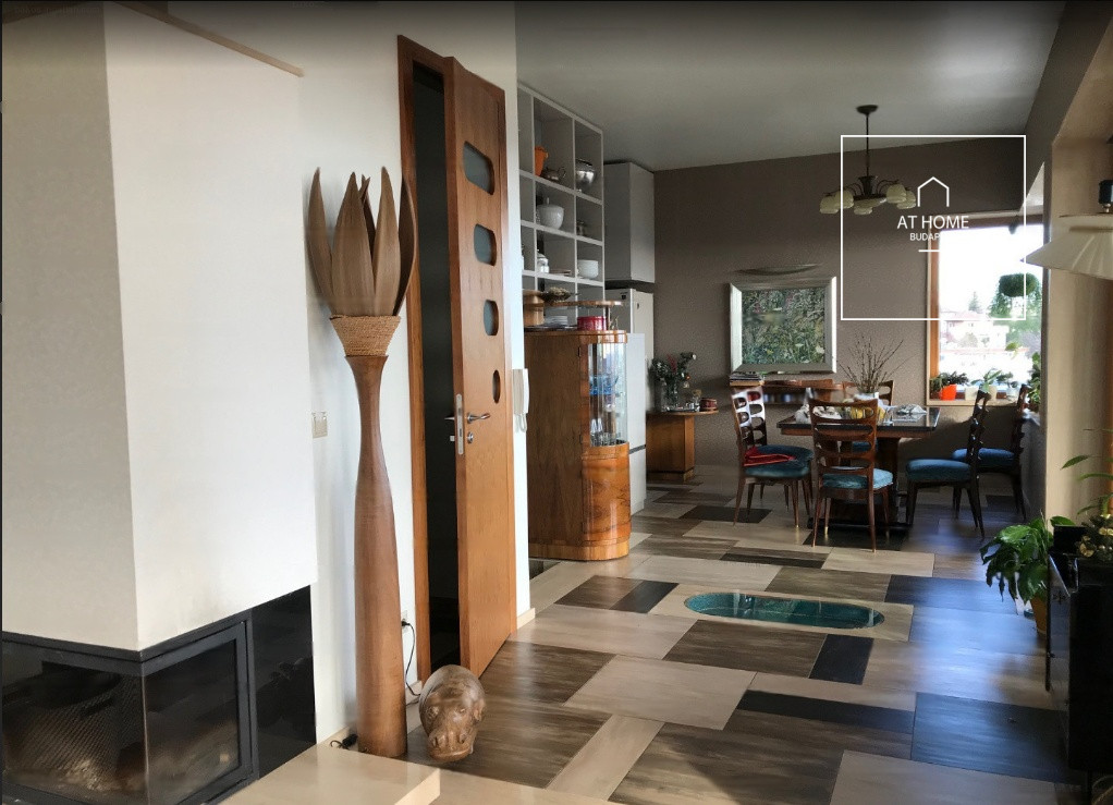 3 bedroom luxury penthouse  apartment in the II. district of Budapest