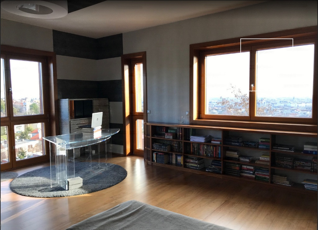 3 bedroom luxury penthouse  apartment in the II. district of Budapest