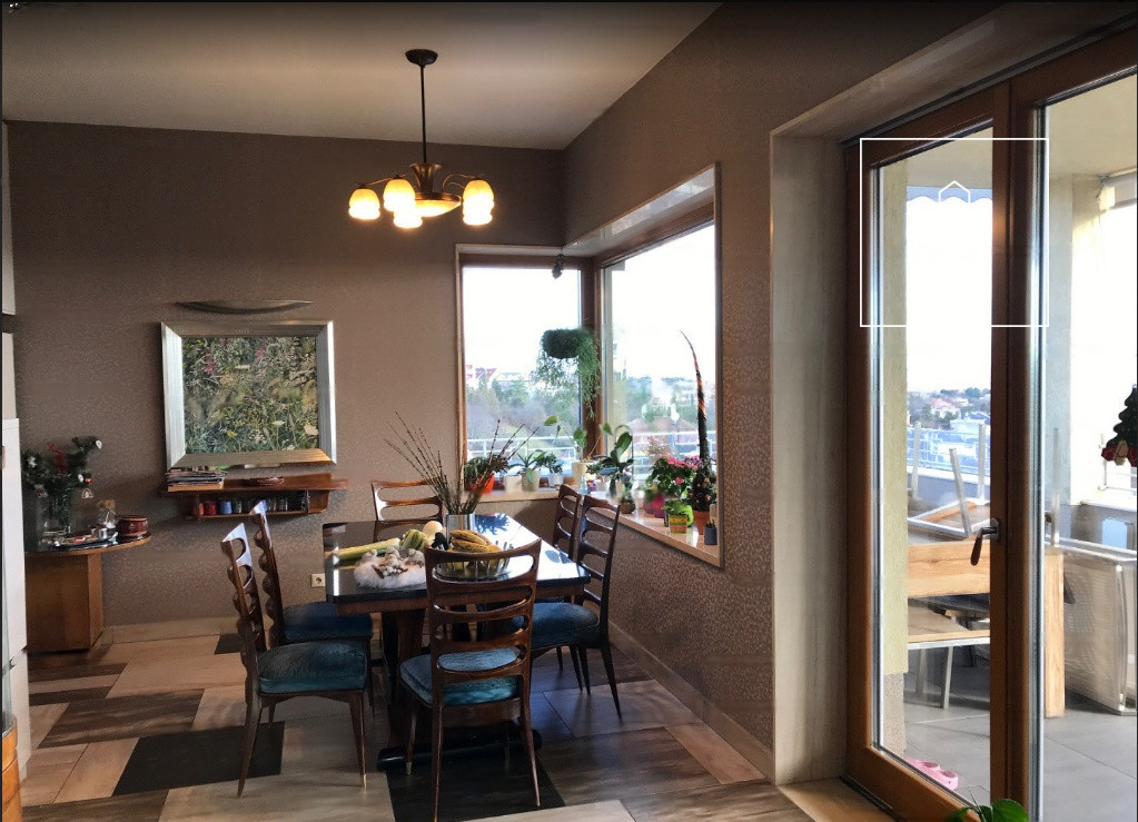 3 bedroom luxury penthouse  apartment in the II. district of Budapest