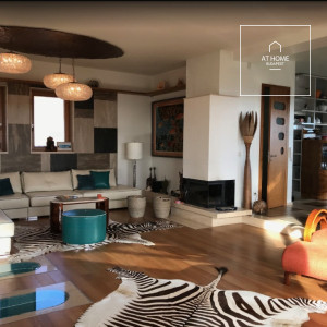 3 bedroom luxury penthouse  apartment in the II. district of Budapest