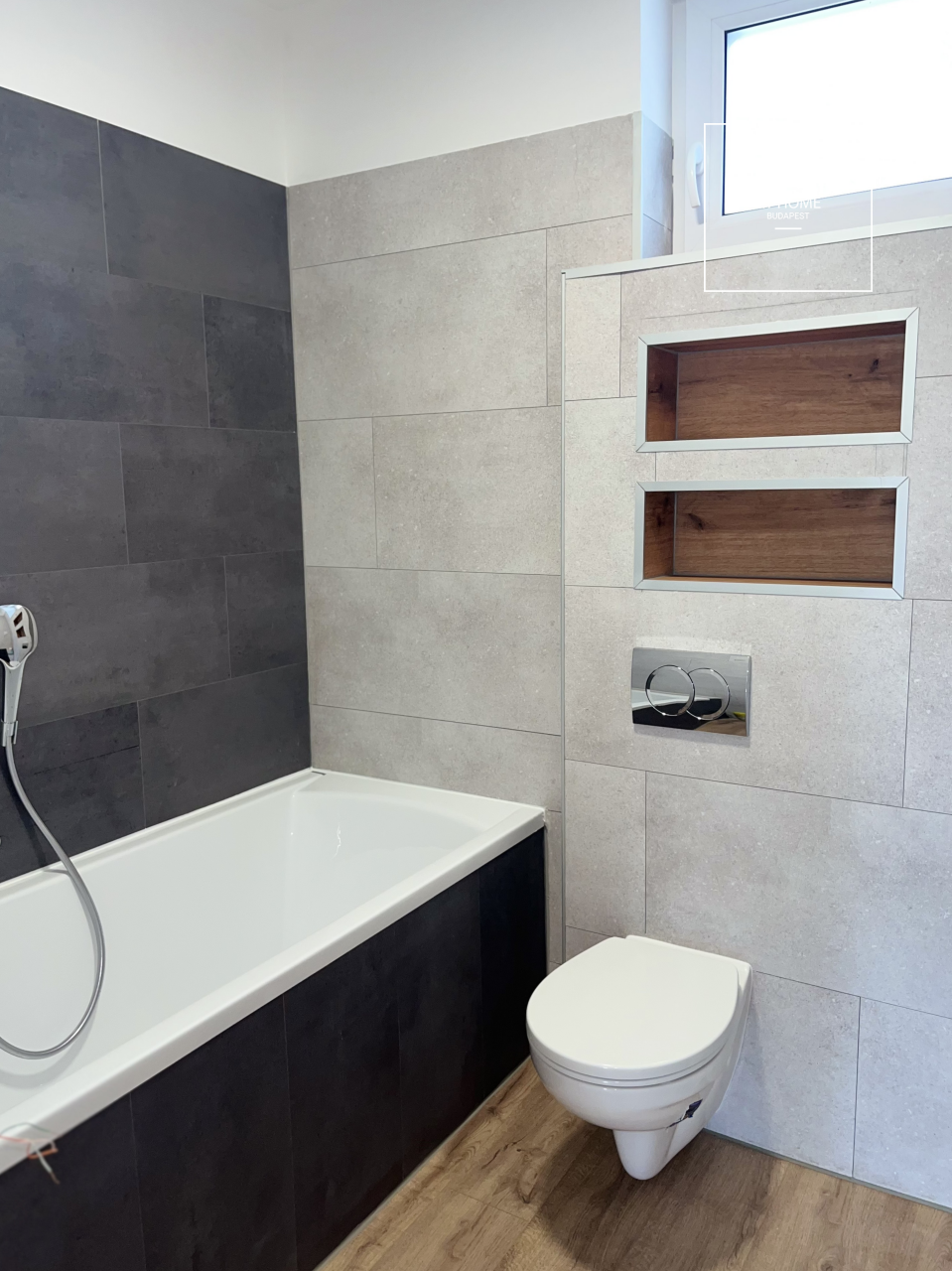 69 sqm panoramic second-floor apartment with 2 bedrooms in District III, Mátyáshegy