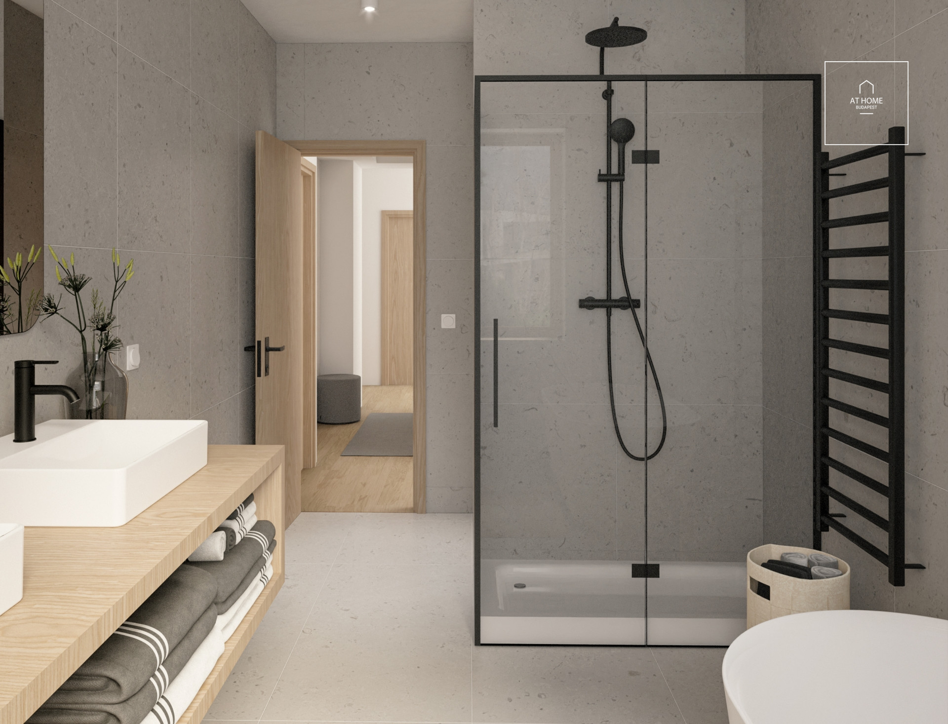 Newly-built luxury apartment with exclusive garden for sale in Törökvész, 2nd district, Budapest