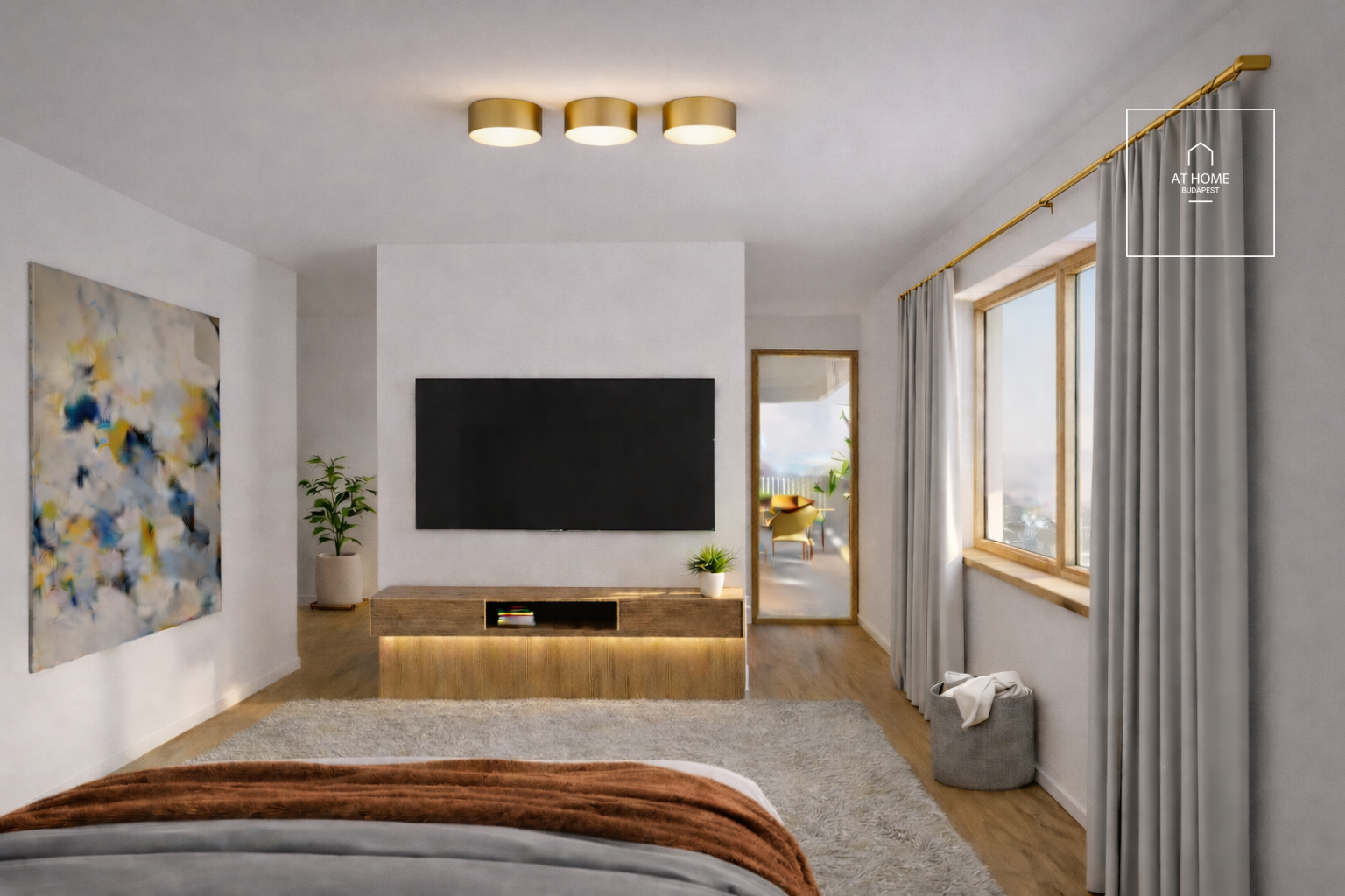 Newly-built luxury apartment with exclusive garden for sale in Törökvész, 2nd district, Budapest
