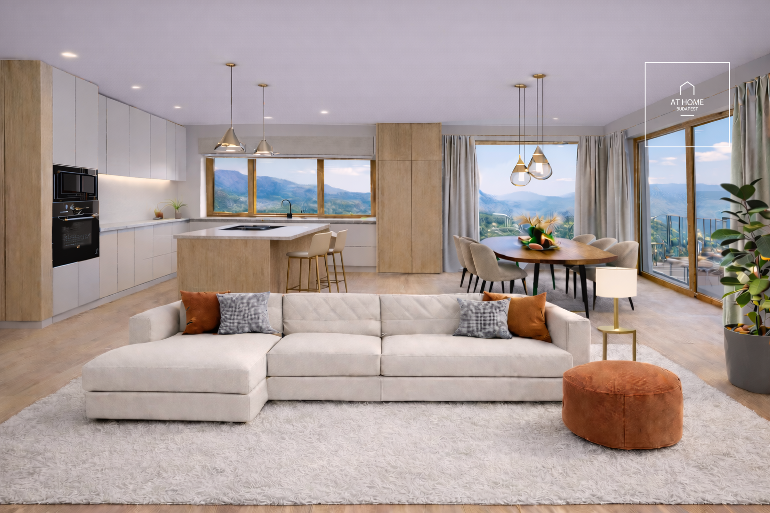 Newly-built luxury apartment with exclusive garden for sale in Törökvész, 2nd district, Budapest