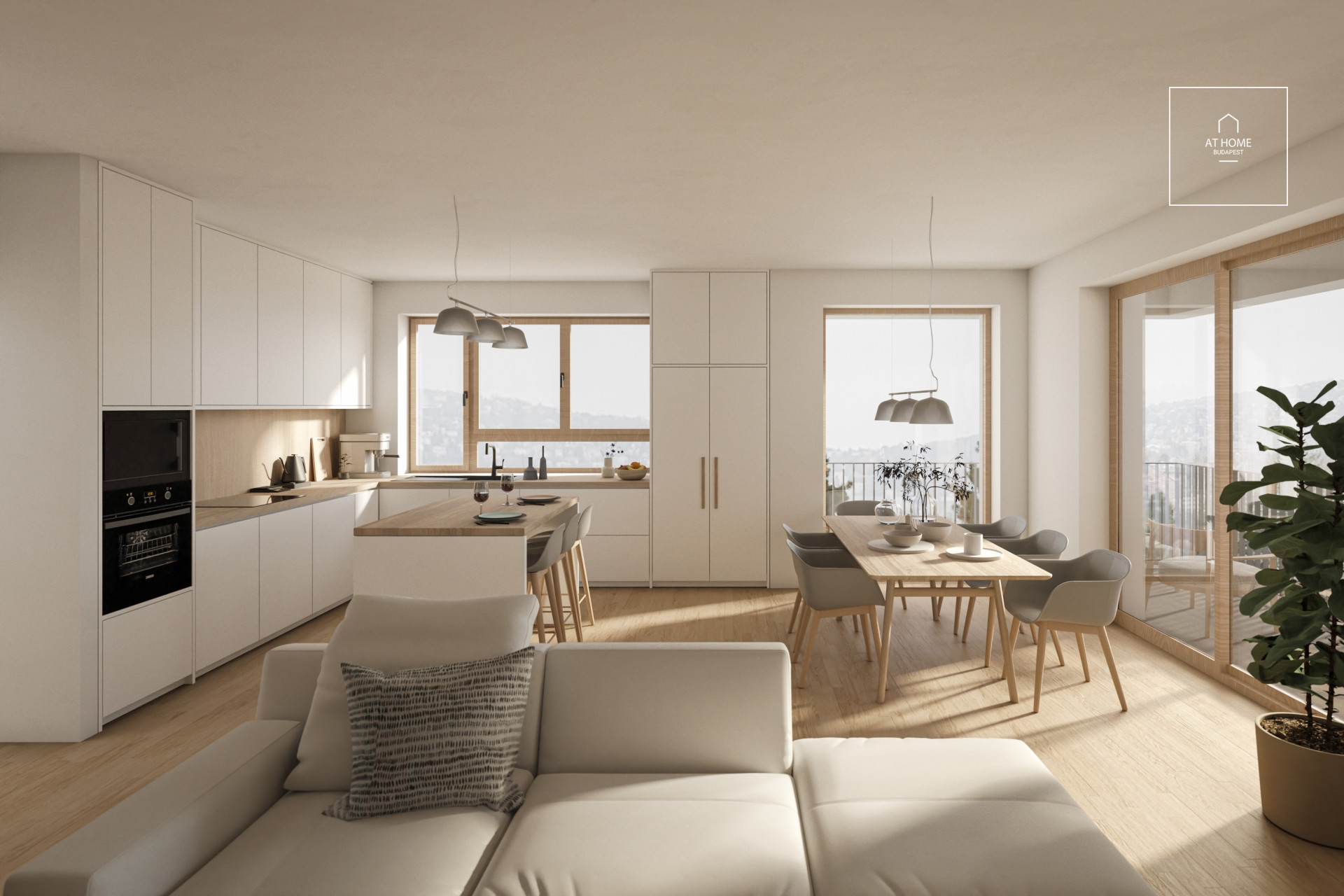 Newly-built luxury apartment for sale in Törökvész, 2nd district, Budapest