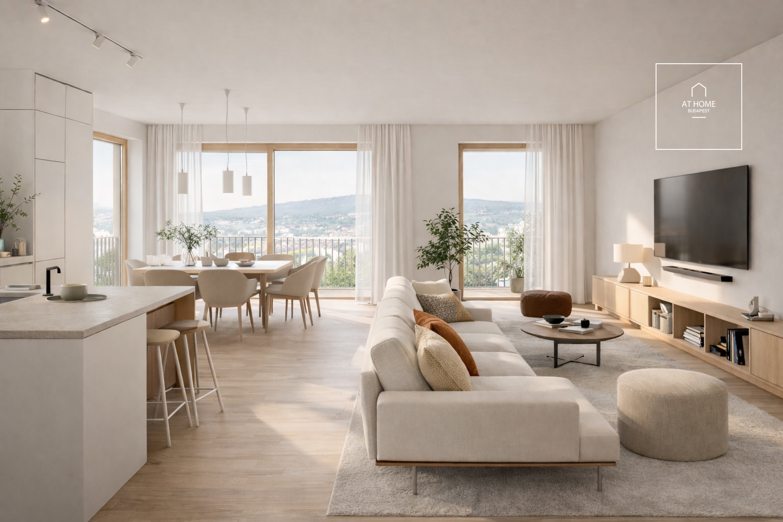 Newly-built luxury apartment for sale in Törökvész, 2nd district, Budapest