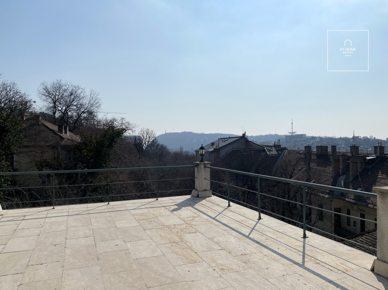 Ground-floor, 82 sqm, two-bedroom apartment with a spacious terrace in Budapest’s 1st district