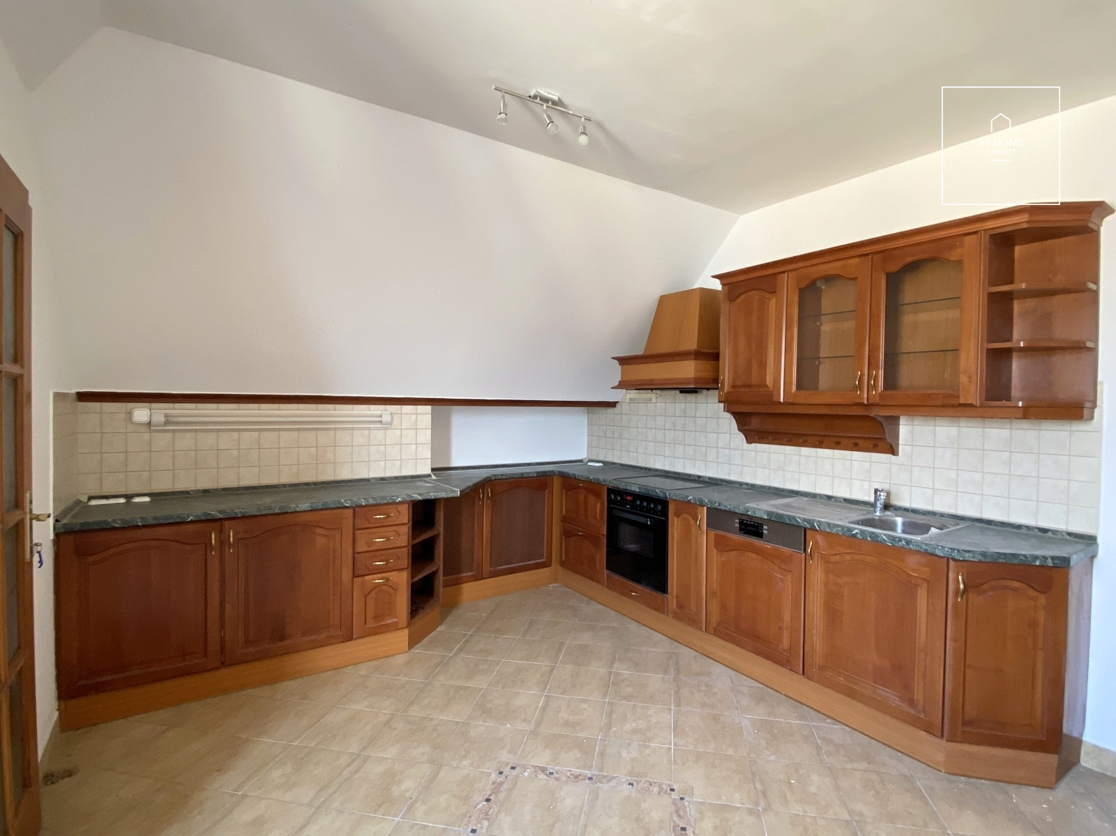 Spacious 82 sqm attic apartment with two bedrooms and terraces offering panoramic views in Budapest’s 1st district