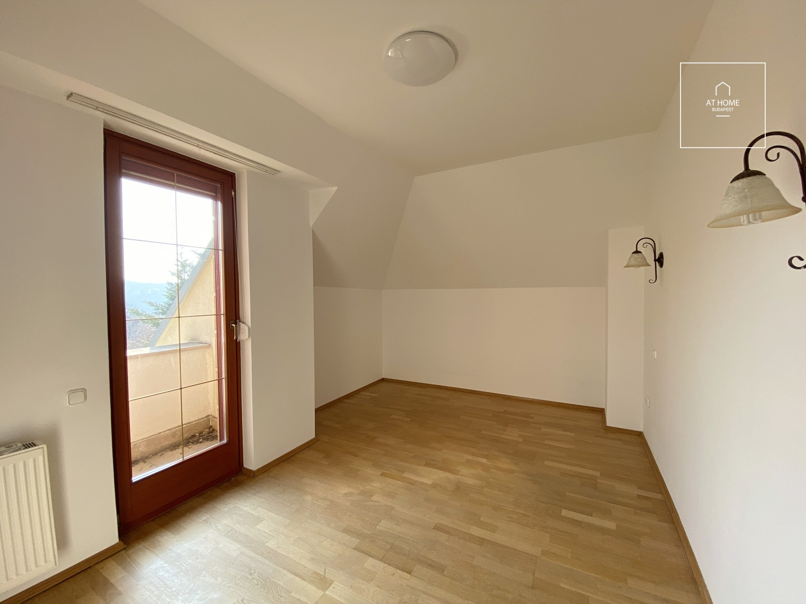 Spacious 82 sqm attic apartment with two bedrooms and terraces offering panoramic views in Budapest’s 1st district