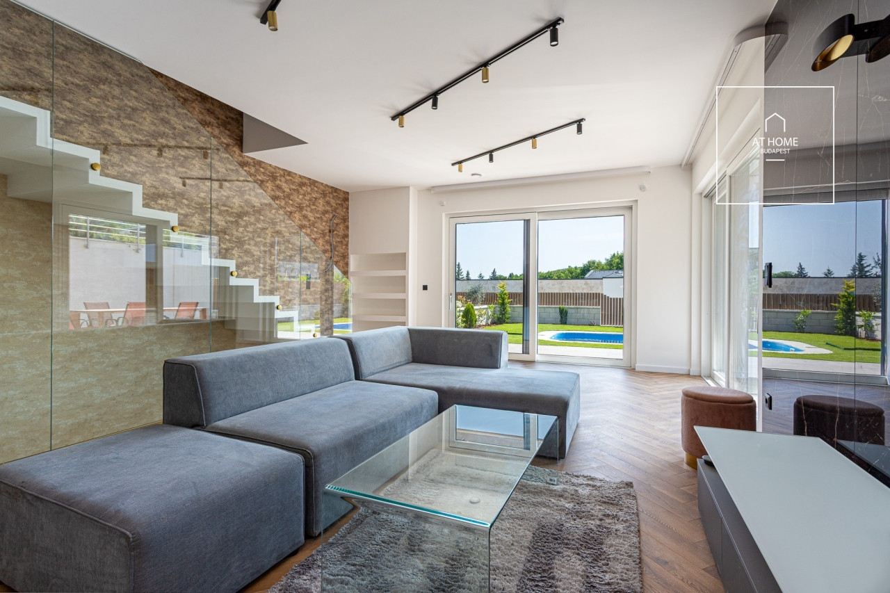 Newly Built 220 sqm Semi-Detached House with Energy-Efficient Technology in District III, Aranyhegy